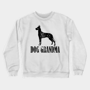 Great Danes Dog Grandma Crewneck Sweatshirt